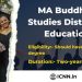 MA Buddhist Studies Distance Education