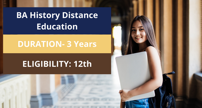 BA History distance education