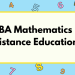 BA Mathematics Distance Education