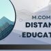 M.Com Distance Education