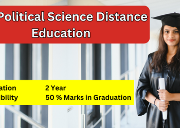 MA Political Science Distance Education