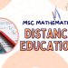 MSc Mathematics Distance Education